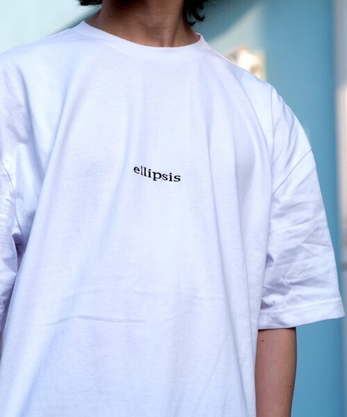 THE MILES ellipsis イリップシス エンブロイデリーT(ロゴ) Tシャツ