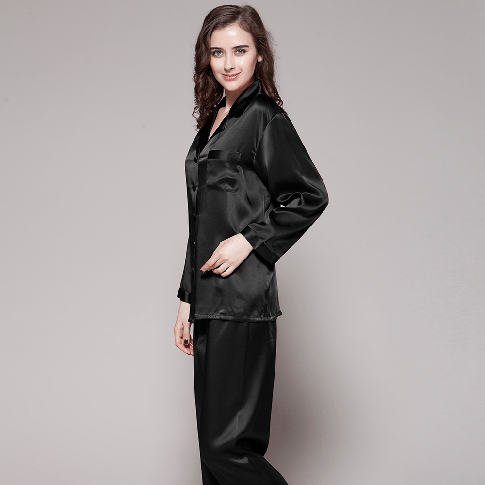 LILYSILK LILYSILK シルク パジャマ レディース 長袖