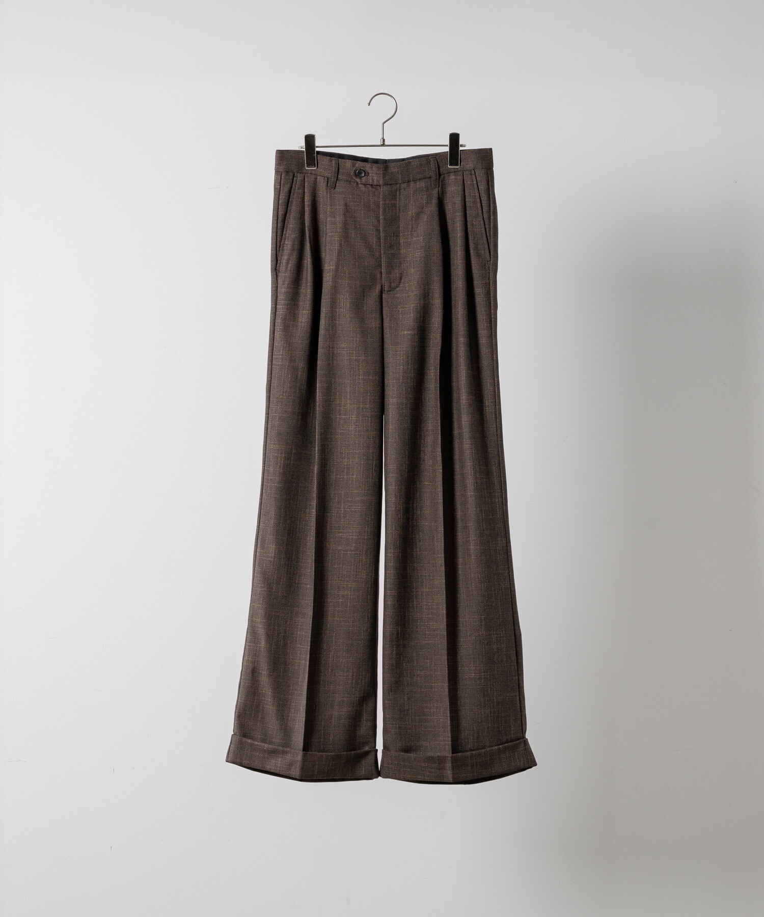 soerte Wide straight slacks/ワイドストレートスラックスパンツ