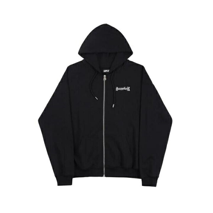 SUPPLIER Chrome Cross Zip Hoodie