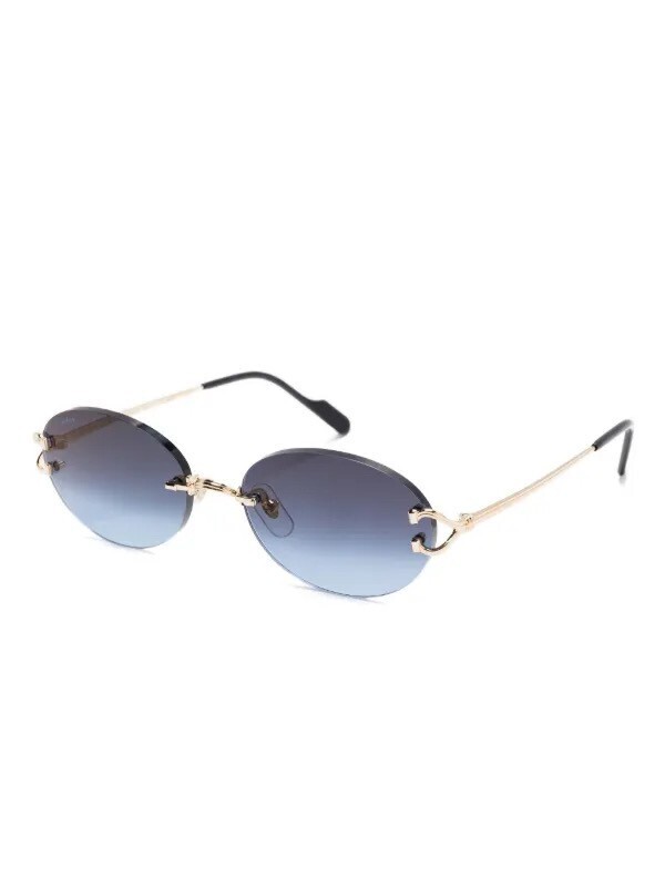 Cartier ラウンドフレーム サングラス