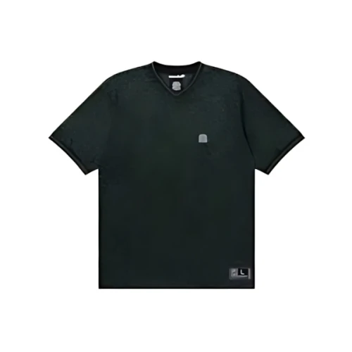 THE BLACK EYE PATCH OG LABEL LEOPARD MESH JERSEY OLIVE