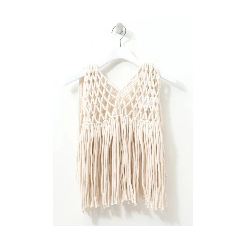 HYKE HYKE ROPE NET TOP