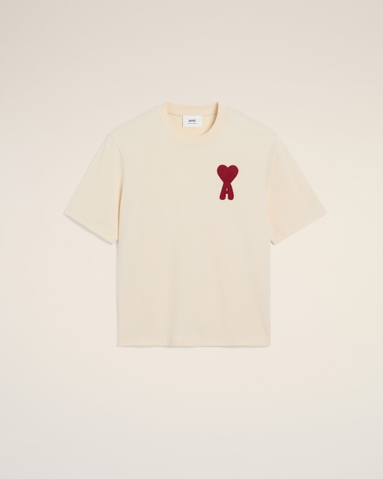 AMI PARIS AMI DE COEUR パッチ Tシャツ