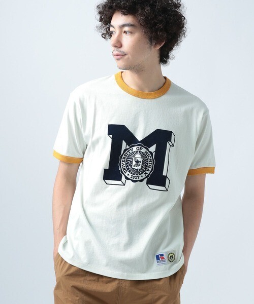 RUSSELL ATHLETIC MG リンガーTシャツ