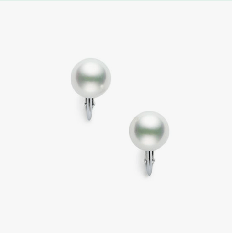 TASAKI あこや真珠 イヤリング (クリップタイプ/8.5mm)