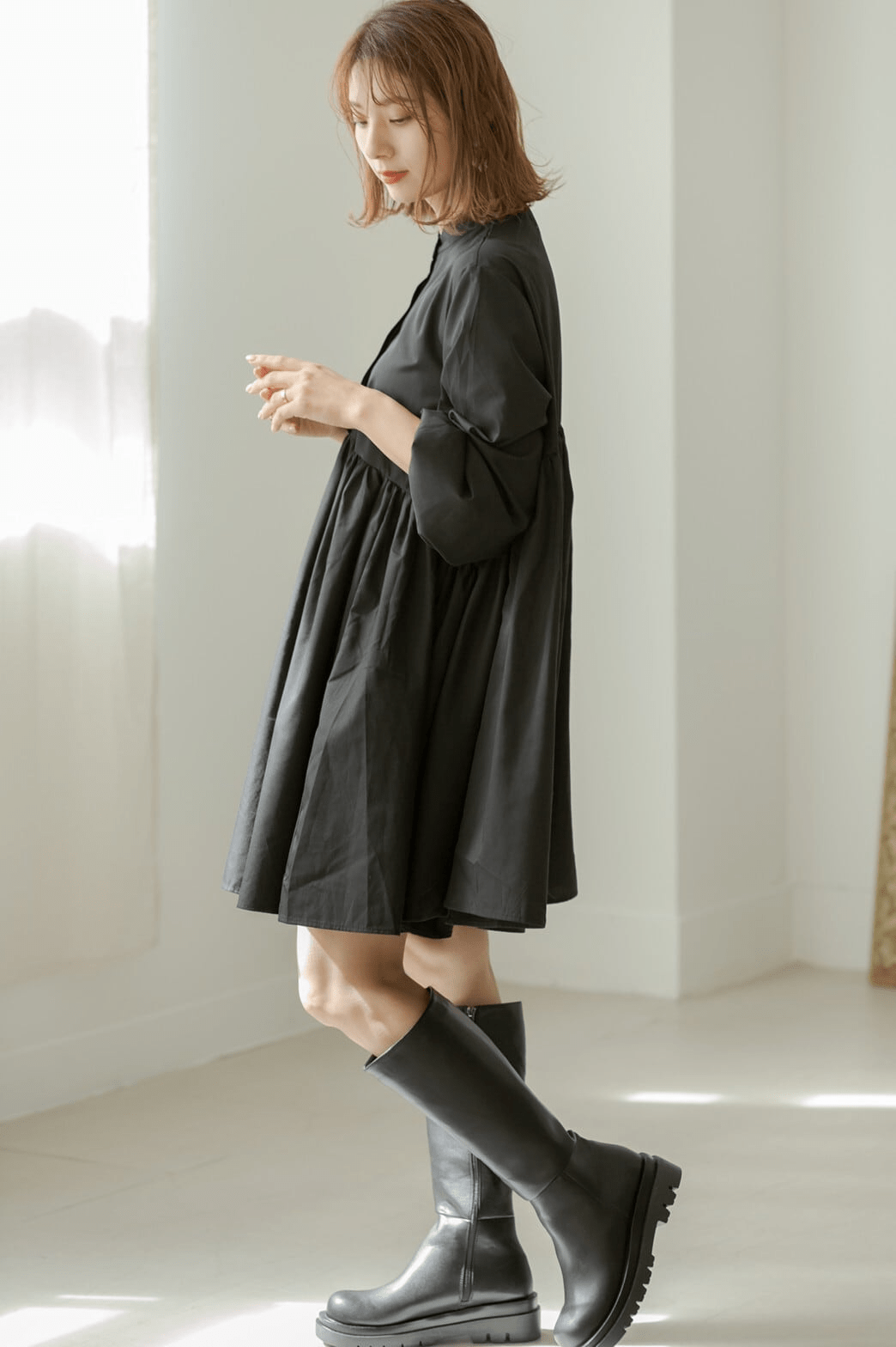 mite girly long boots