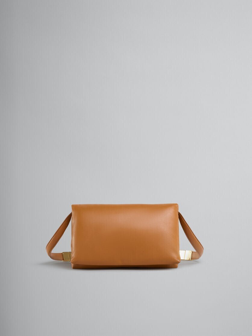 MARNI ブラウン カーフスキン製 Prisma ショルダーバッグ