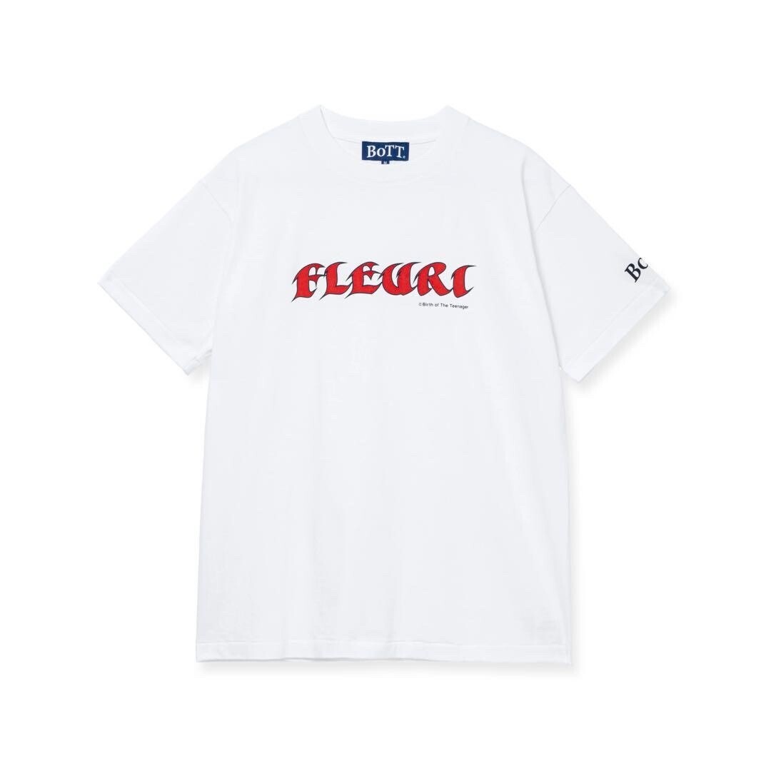 BoTT BoTT FLEURI コラボ　Logo Tee