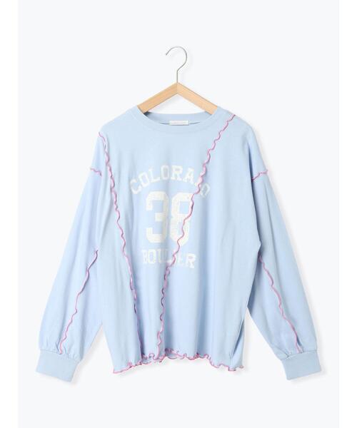 ehka sopo カレッジプリントメローロンT