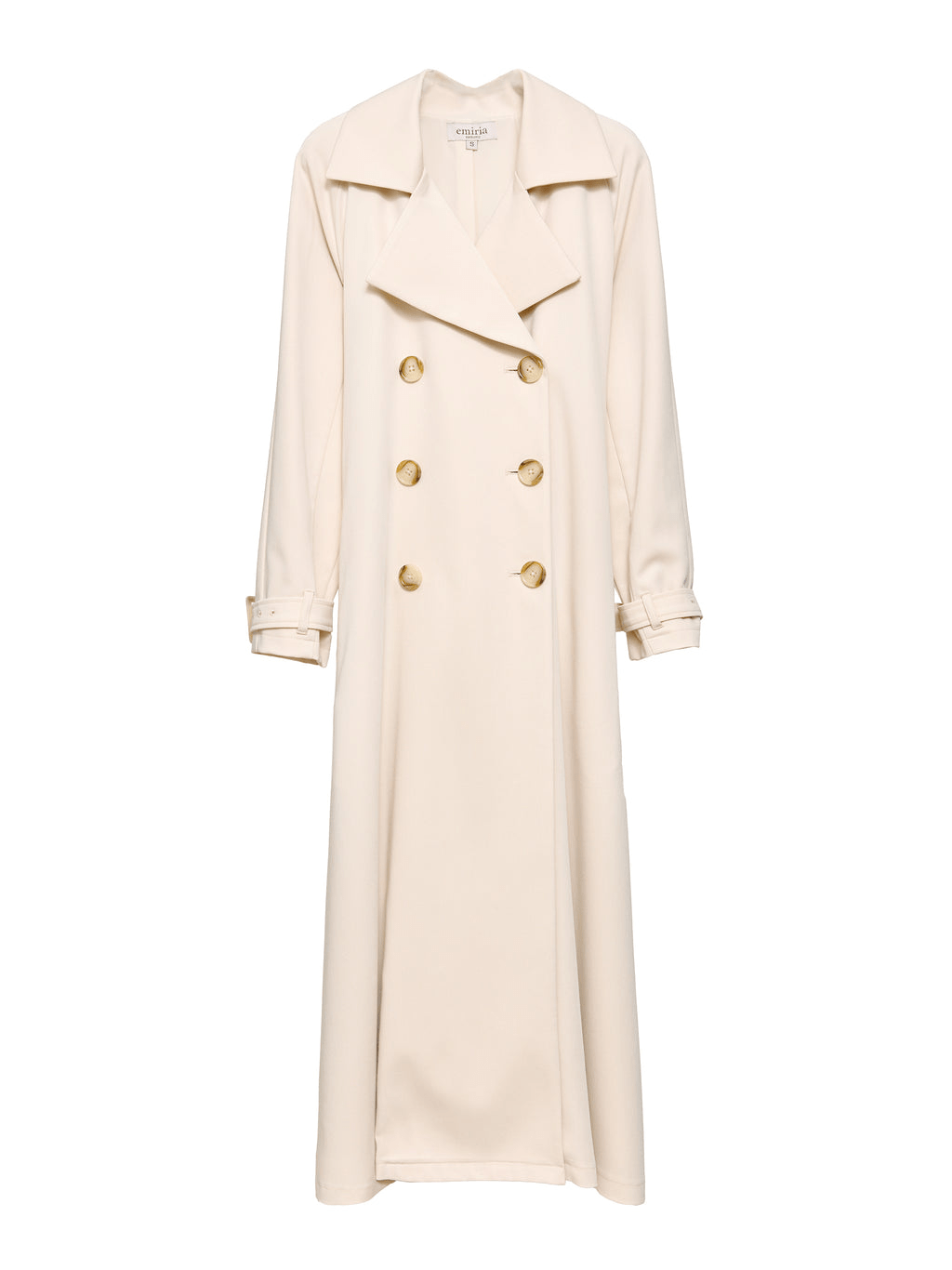 EmiriaWiz Pleats belted trench coat