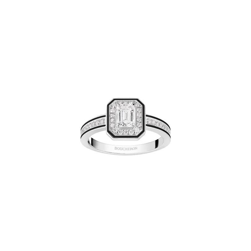 BOUCHERON vendôme liseré ヴァンドーム リズレ ソリテール リング