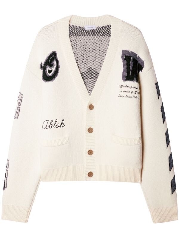 Off-White Moon Vars カーディガン