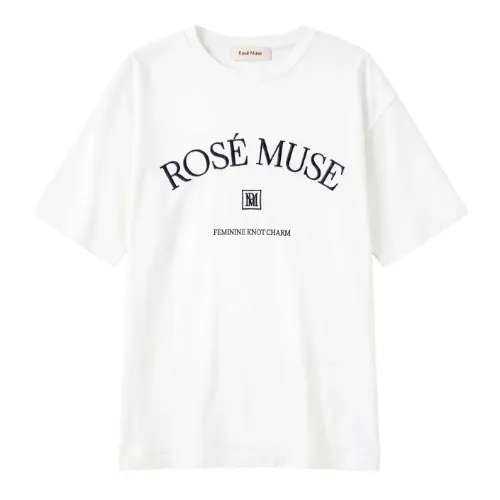 Rosé Muse Arch logo T-shirts