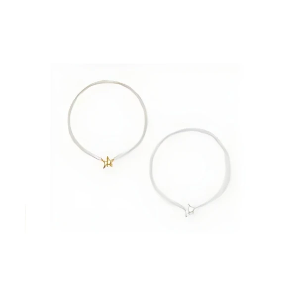 KNOWHOW Magnets Star Necklace /Pearl