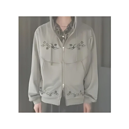 HARE フェイクスウェードシシュウZIPパーカー