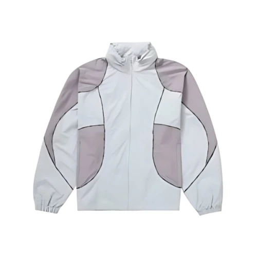 Supreme Logo Piping Hooded Track Jacket