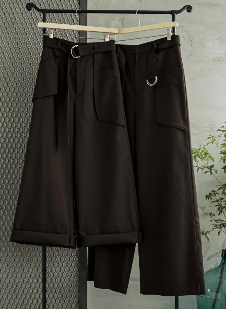Mizuid [Unisex] Big Pockets Warm Twill Pants