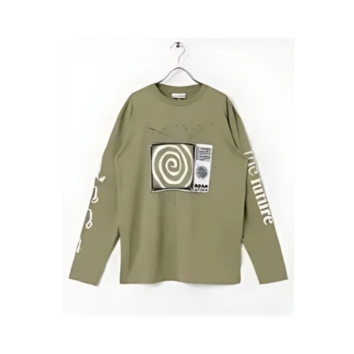 GANNI TV Long Sleeve T-shirts