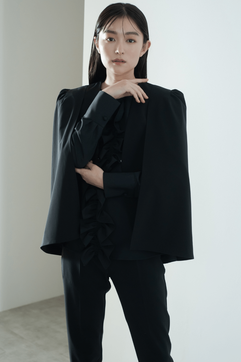 maison de Dolce. ケープジャケット【black】