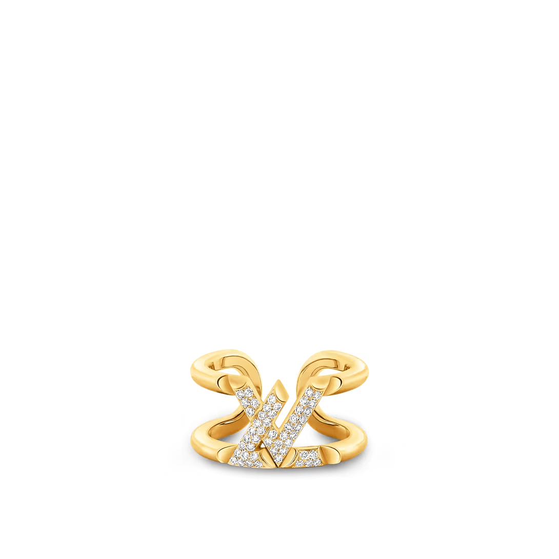 LOUIS VUITTON リング LV ヴォルト ワン (イエローゴールド×ダイヤモンド)
