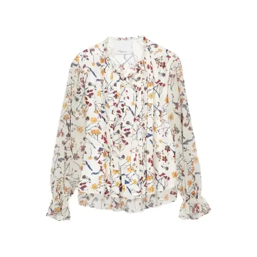 3.1 Phillip Lim ラッフル フローラル ブラウス
