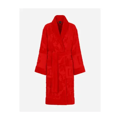 DOLCE ＆ GABBANA バスローブ コットンテリージャカード