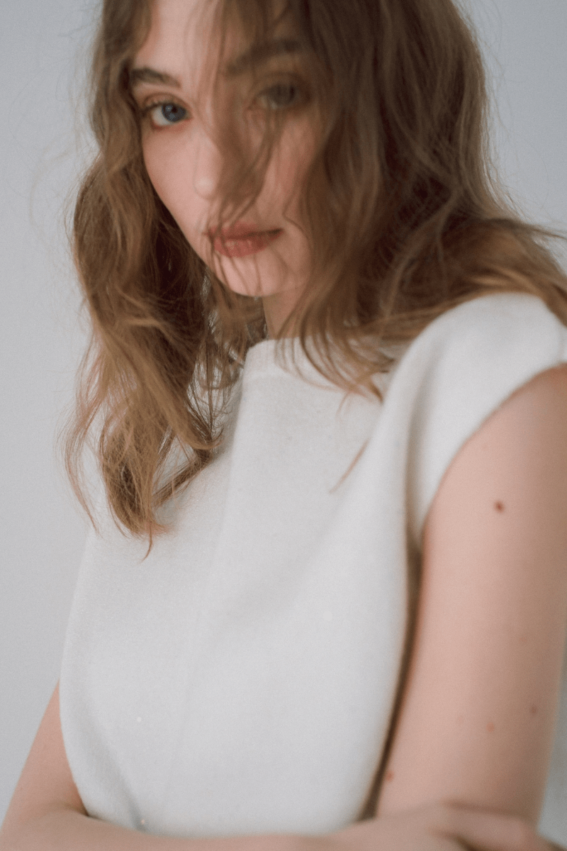 maison de Dolce. トゥインクルニット【white】