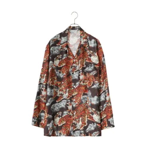 NIPOALOHA SILK LONG SLEEVE ALOHA