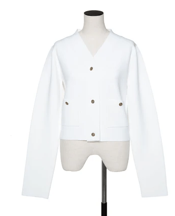 CHIEKO+ knit jacket