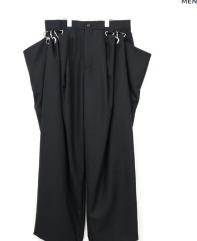 noir kei ninomiya カラビナタックパンツ