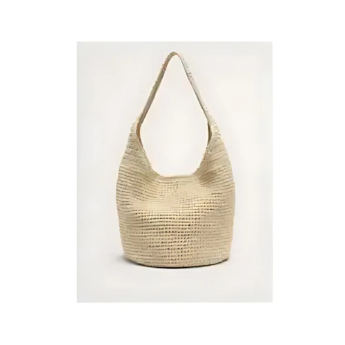 BANANA REPUBLIC ラフィアトートバッグ