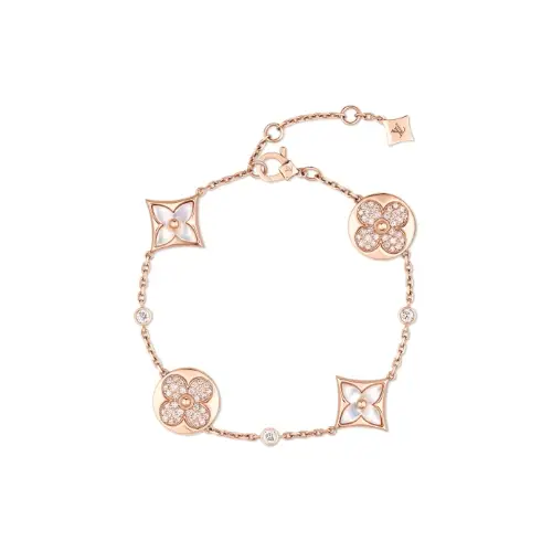LOUIS VUITTON ブレスレット 4モチーフ カラー ブロッサム BB