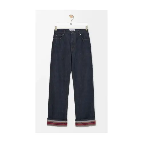 LOEWE ターンアップ ジーンズ