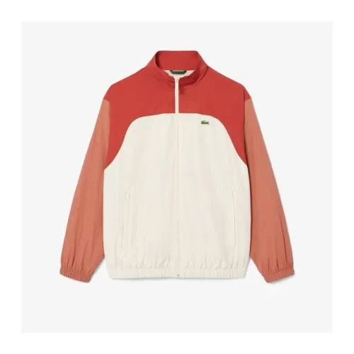 Lacoste トリコカラーリング撥水トラックジャケット