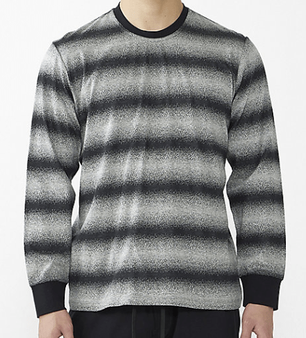 EPOCA UOMO 長袖クルーネックシャツ