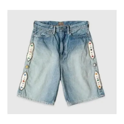 KAPITAL 14oz Denim 5P Shorts (Studs Remake)