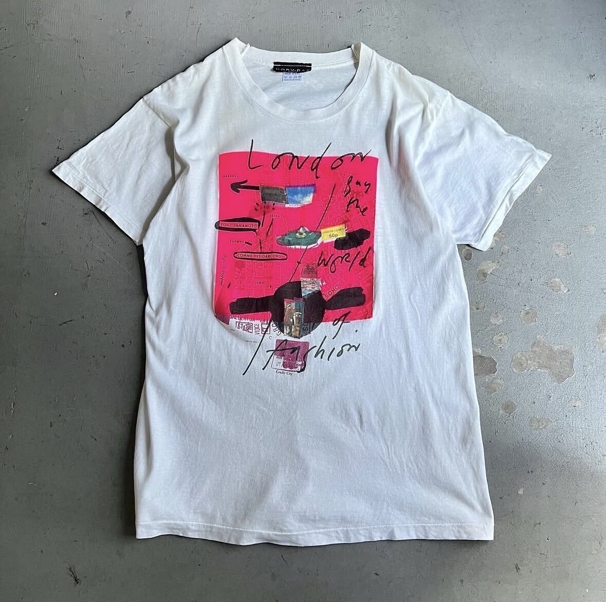 vintage London Map Tee
