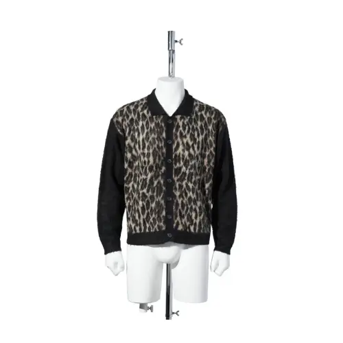 SAINT Mxxxxxx KNIT CARDIGAN/LEOPARD