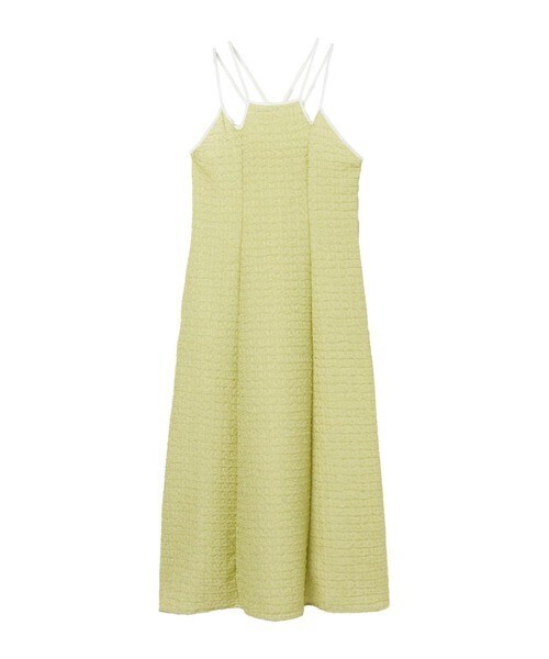 sahara Front Design Piping Dress