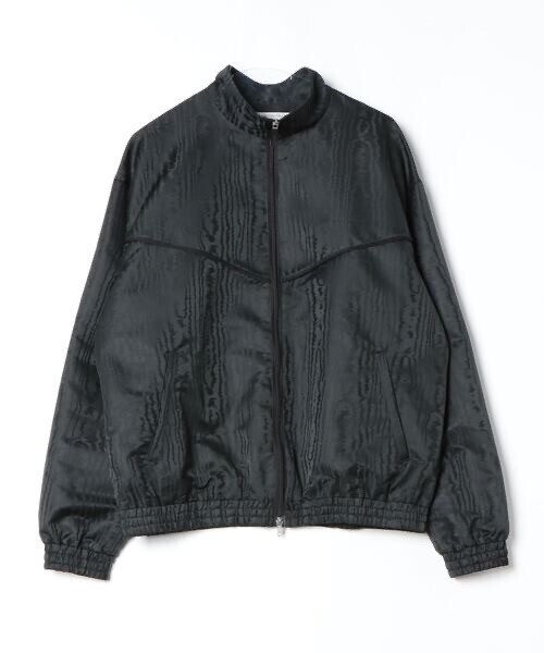 JOHN LAWRENCE SULLIVAN Moire jacquard track jacket