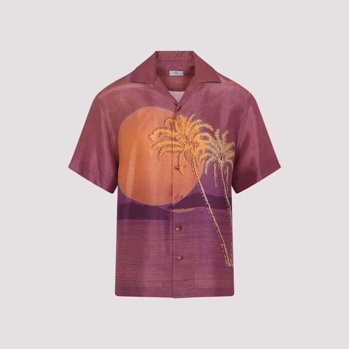 ETRO BOWLING SHORT SLEEVES SHIRT