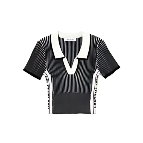 MELT THE LADY collared knit tops
