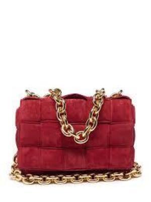 Bottega Veneta ザ チェーン カセット スエードバッグ