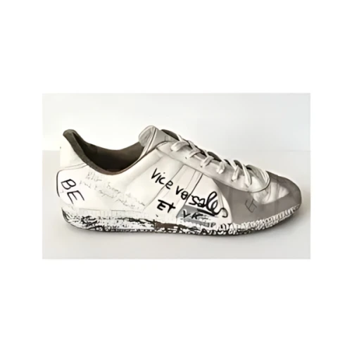 Maison Margiela 2002SS Martin Margiela Artisanal Sportshoes with Graffiti