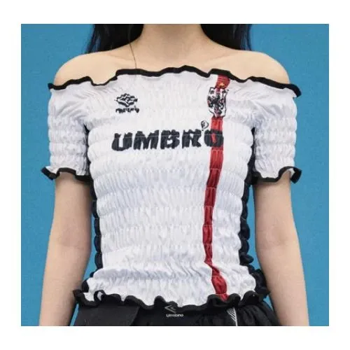 UMBRO HBLウーマンズブロックコア半袖スモーキングトップ