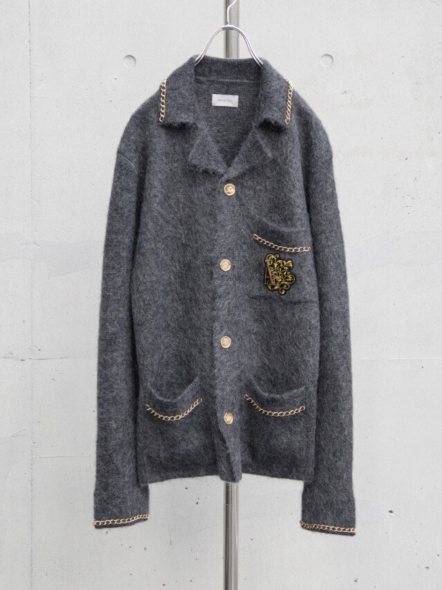 BED J.W. FORD C-open collar Cardigan