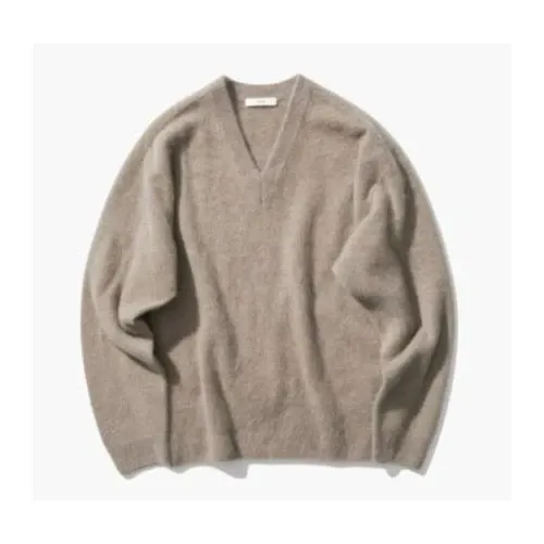 ATON ROYAL CASHMERE FUR | Ｖネックセーター