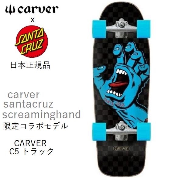 SANTA CRUZ サンタ・クルーズ カーバー スケートボード C5 カービングトラック