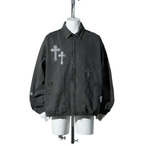 TALKING ABOUT THE ABSTRACTION 3D CROSS JACKET